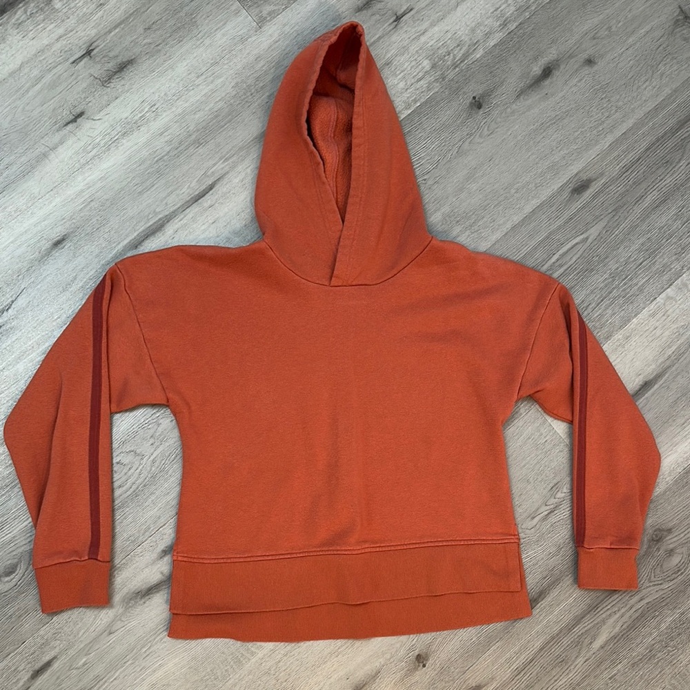 TEK Gear Rust Orange Cropped Hoodie M